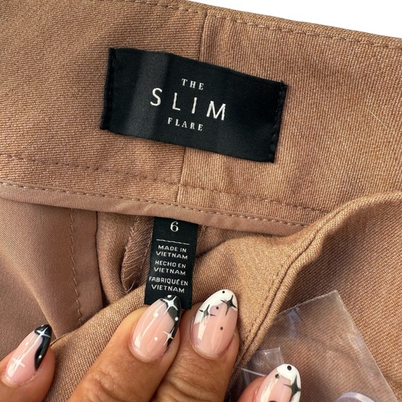 White House Black Market Tan Women's Trousers - Picture 2 of 7